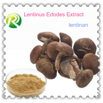 Alta Qualidade 100% Natural Lentinus Edodes Extrato Lentinan